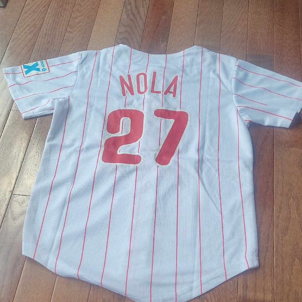 Phillies Aaron Nola Baseball Jersey - Picture 2 of 8